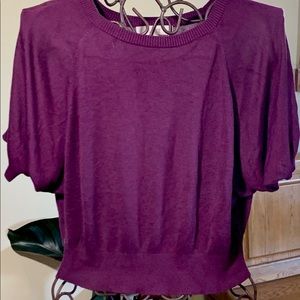 This is a size Large and is Ann Taylor Loft